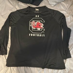 Men’s 3XL Under Armour South Carolina Gamecocks Football Long-Sleeve Shirt